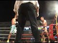 Asaltos 3, 4 y 5.Sexta pelea, kickboxing profesional, campeonato de España FEK, de la velada Young Warriors celebrada en Ojén el día 23 de agosto del 2.008. Samuel Sánchez 