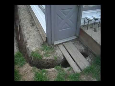 how to drain wet yard