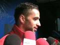 Zona mixta tras el AtlÃ©tico - PSv