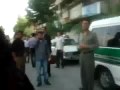 Basiji beats 7 year old boy Tehran Iran