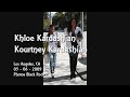 Kourtney Kardashian and Khloe Kardashian going to Dodgers Game 5 - 060509 - PapaBrazzi Report