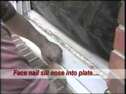 how to repair rotted window sill