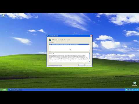 how to update windows xp