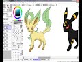Drawing eevee evolutions ^-^