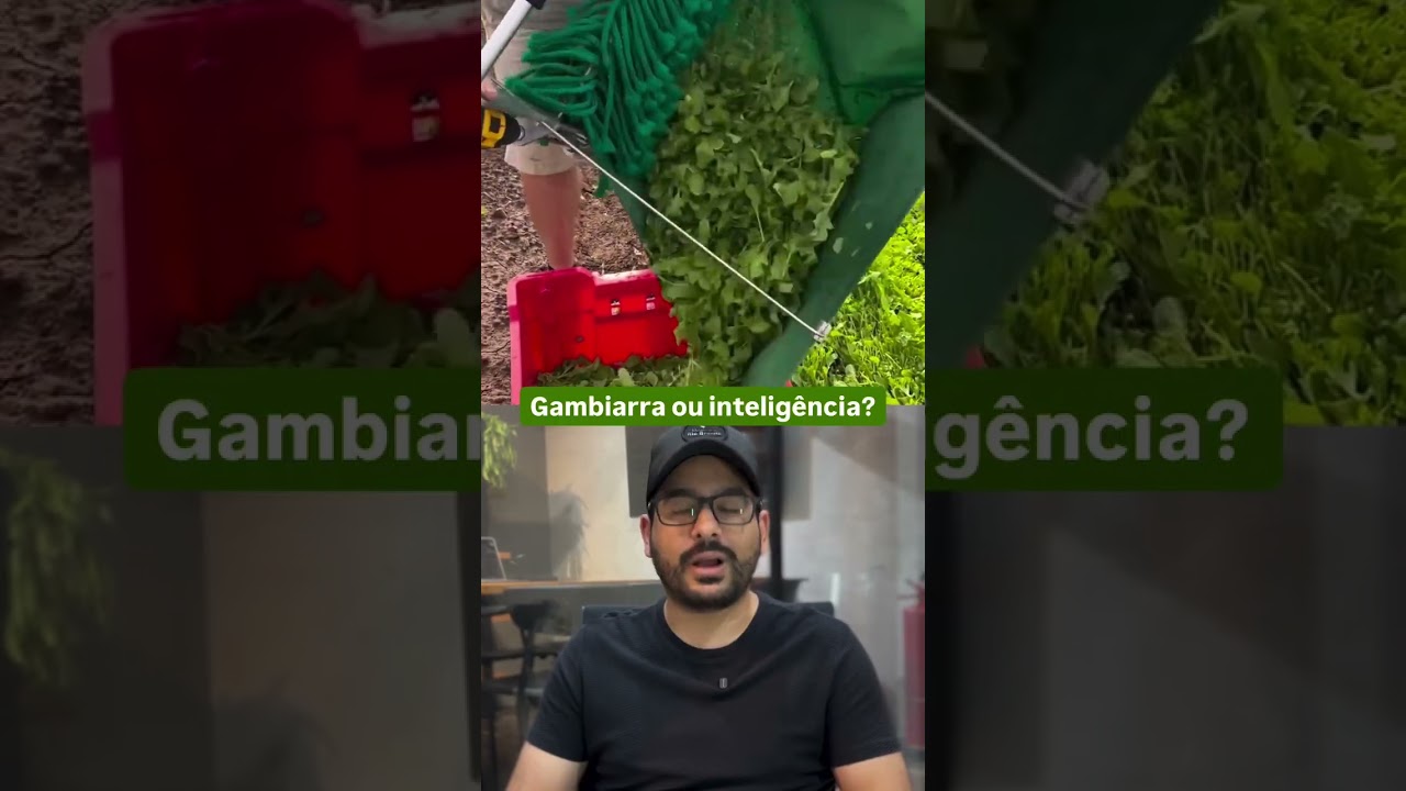 Gambiarra ou genialidade? O agro surpreende 😂🌱🔧 #agro #criatividade #inovacao