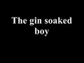 Divine Comedy - Gin Soaked Boy