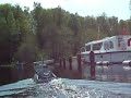 Springer towboat explores Loch Insh with camera barge.