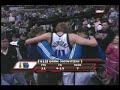 dirk nowitzki goes down hard against the spurs