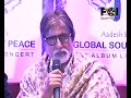 Amitabh Bachchan To Sing Live On Stage