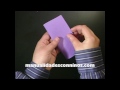 Manualidades faciles de papel: Tarjeta Primaveral para regalar