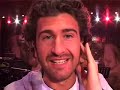Alessandro Siani saluta gli amici del blog.