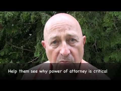 how to obtain power of attorney over a parent
