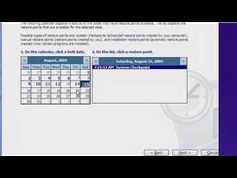how to repair system restore