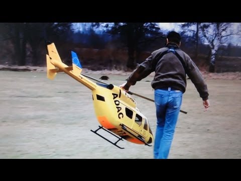 Best big scale: Helicopter ADAC Bergrettung Heli SFOR Wildcat Airwolf Testflug