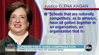 Supreme Fight Over College Athlete Compensation (World News Now)