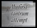Wakeboarding tantrum crash