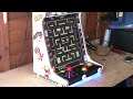 pac-man arcade cabinet 60in1 galaga,donkey kong,centipede,prices and info. on www.tinyarcade.co.uk the most popular games of all time: pacman, galaga, donkey kong, frogger, and so many more that made the arcade era such a big hit, you can find it here in this arcade classic bartop. all 60 games play as they originally did in their original dedicated box. this classic arcade bartop beauty is brand new professionally built, with a sharp 17 inch lcd color monitor and was designed to be strong, light and highly compact (that's why is not made by chipboard or mdf but from high-densities pvc foam. great for game rooms, kitchen and family rooms, on the counter top or bar, bedroom or employees lounge (it can also save the high score). this is an unique video game entertainment system and it can be a very special and rare present or a perfect christmas gift. enjoy this amazing game that will keep you, your children or friends entertained for thousands of hours. this will bring you back old memories and the incredible gameplay that only an arcade game machine can give to you: years of classic arcade fun (the game masters know what i meant). no coin slot free play. just tell me on dabarduba@yahoo.co.uk if you want to own another one with coin counter and key/coin mech. for professional players :the joystick is an 