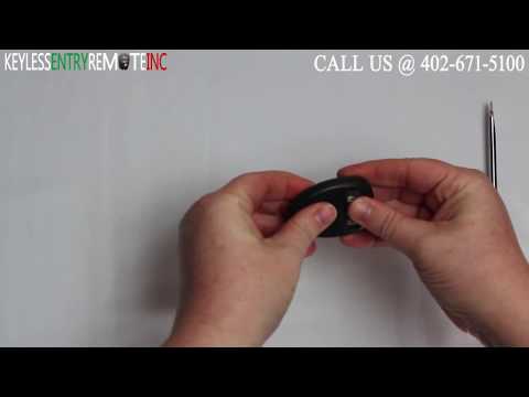 How To Replace Buick Enclave Key Fob Battery 2008 2009 2010 2011 2012 2013 2014
