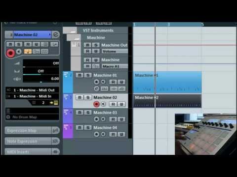 Maschine and Cubase Tips- How to route and sequence midi properly