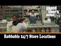 Robbable 24/7 Store Locations 2.0 for GTA 5 video 1