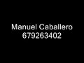 Palomas Gorgueras Manuel Caballero