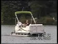 Pedal Powered Pontoon Boat w/ Large Wheel