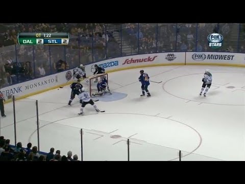 Video: Jamie Benn gets OT winner in emotional game