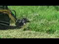 Quick Attach Mini Skid Steer Grapple Root Rake Attachment