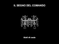 Il segno del comando (1971) - titoli di coda