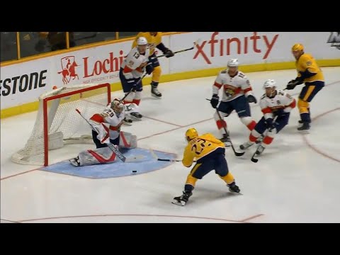 Video: Predators score on first shot thanks to Fiala's finish