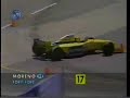 Moreno bate no muro dos boxes - GP da Austrália 1995 Moreno bate no muro dos boxes - GP da Austrália 1995