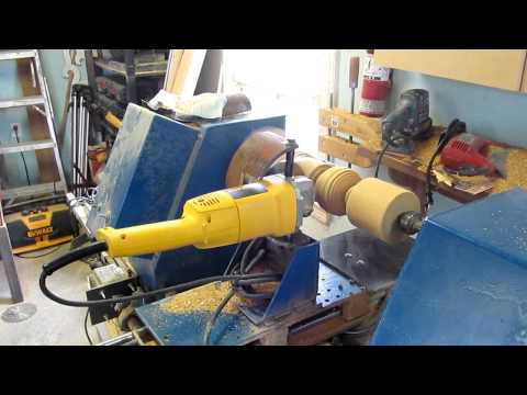 Tour à bois numérique, cnc homemade wood lathe YouTube