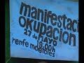 manifestacion por la okupación  la casika  mostoles 