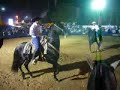 Pillin y Lili Osuna a caballo en la Expo Obregon 2007