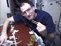 Snack Time in Microgravity