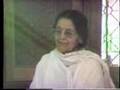 Mrs Gandhi visits Ma Anandamayi in 1981