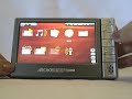 archos 604 wifi: web browsing