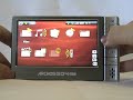 archos 604 wifi: web browsing