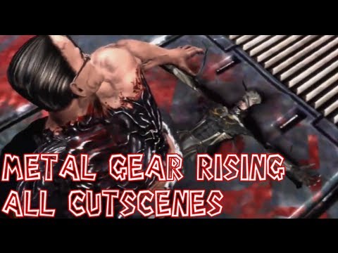 Metal Gear Rising Revengeance All Cutscenes Complete Movie【HD】
