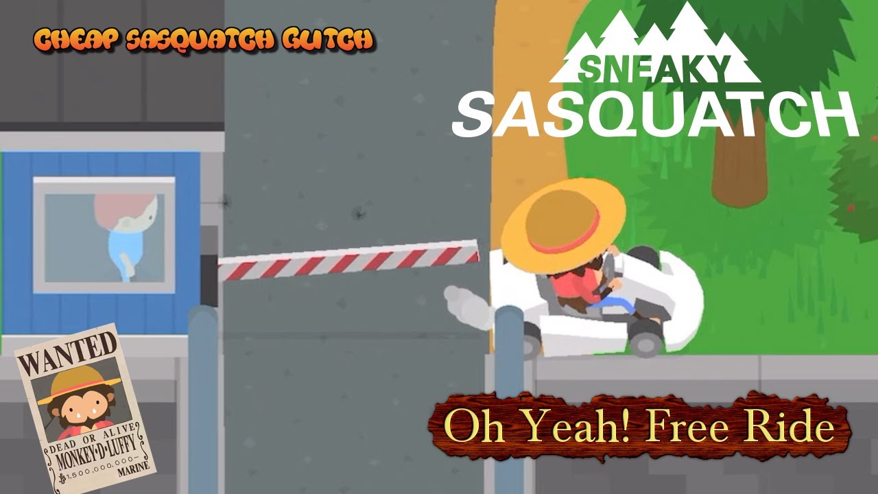 Sneaky Sasquatch Glitch - Free Ride on Ferry!!! [Cheap Sasquatch Series]
