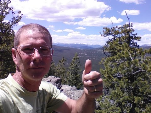 Golden Gate Canyon State Park, Colorado, day hike over the mountain