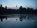 Angkor Wat Temple in Cambodia on 2010 new years day in the morning