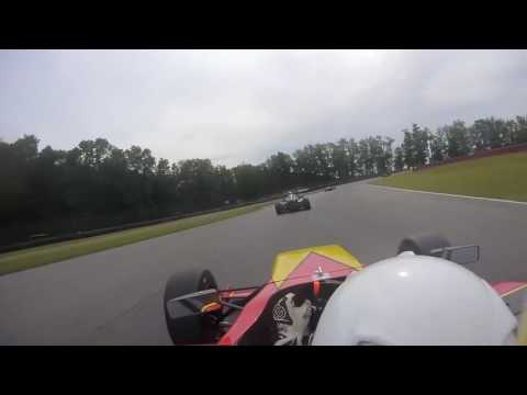 Onboard Catches F1 Style Standing Start in F4 U.S. Championship with Raphael Forcier 