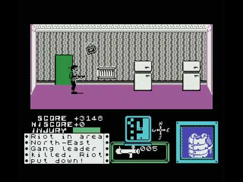 Death Wish 3 (1987, MSX, Gremlin Graphics)