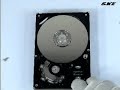 データ復旧・ハードディスク修理７・重度物理障害（異音発生・カタカタ音）ヘッドAssy交換/Seagate/200G