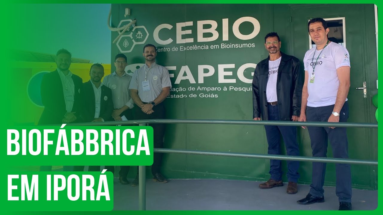 O governo de Goiás inaugura biofábrica em Iporá