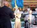 Charles Barkley hits Reggie Miller with a sword at Ceasars