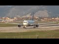 Delta N175DZ Boeing 767 takes off from Pisa Airport