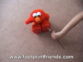 Elmo is too ticklish Elmo is too ticklish