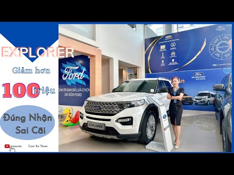 Giá xe Ford Explorer 2023 lăn bánh giảm mạnh | Cơm Xe Thơm